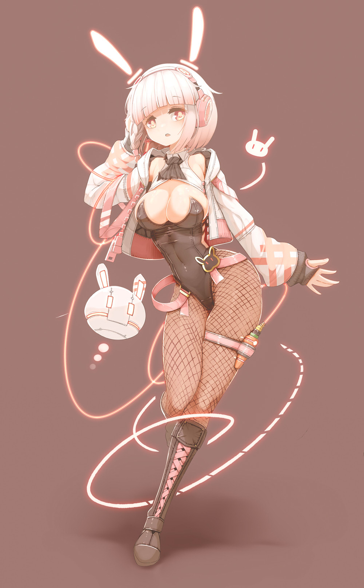 This is a pixiv picture whose title is 兎.