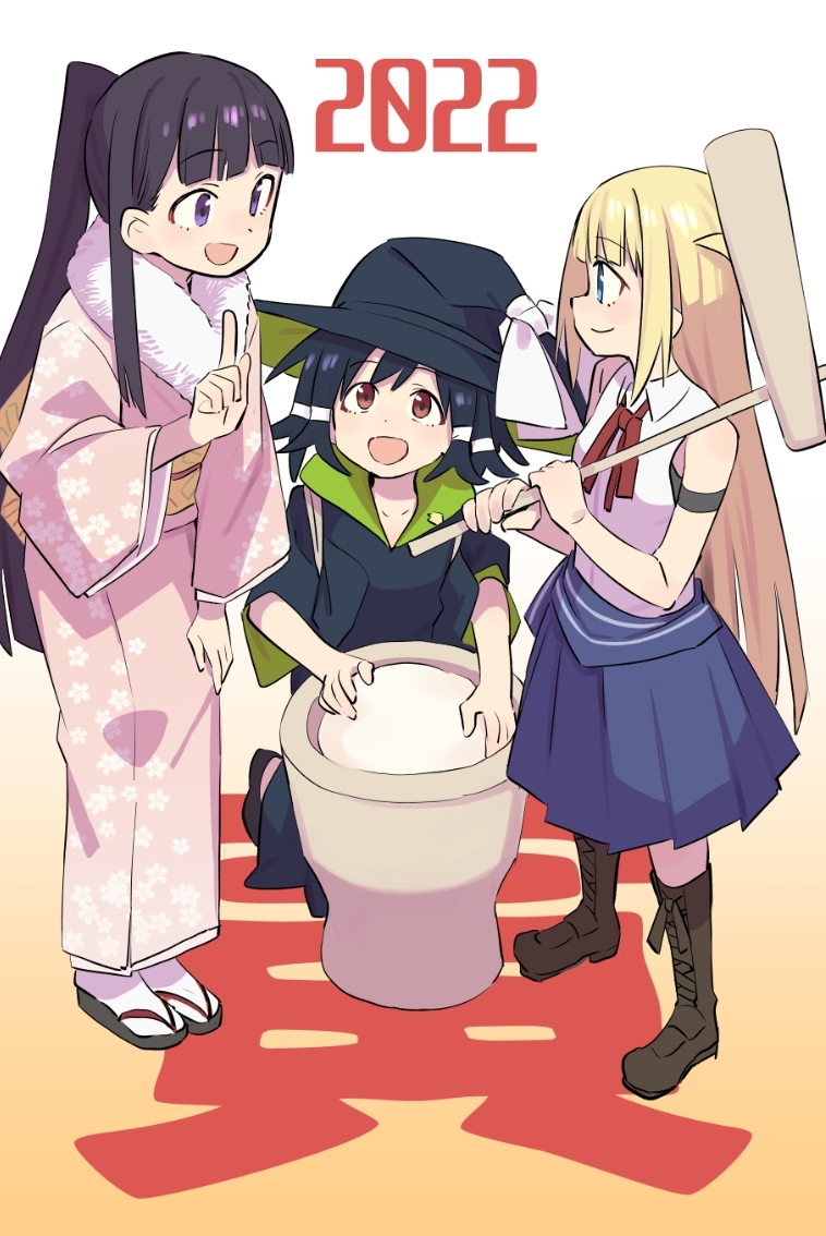 This is a pixiv picture whose title is 新年.