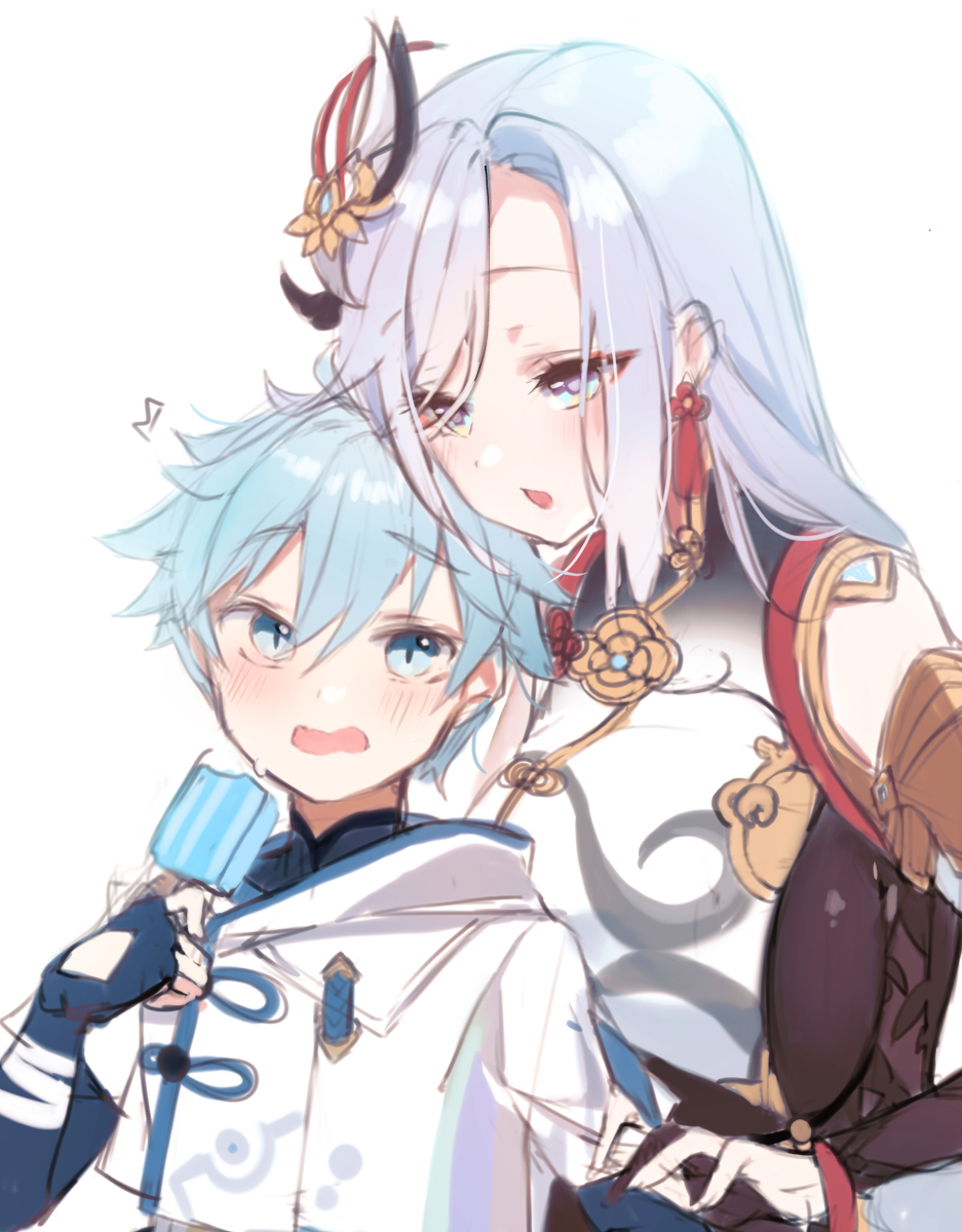This is a pixiv picture whose title is あーん(*´Д｀)💗.