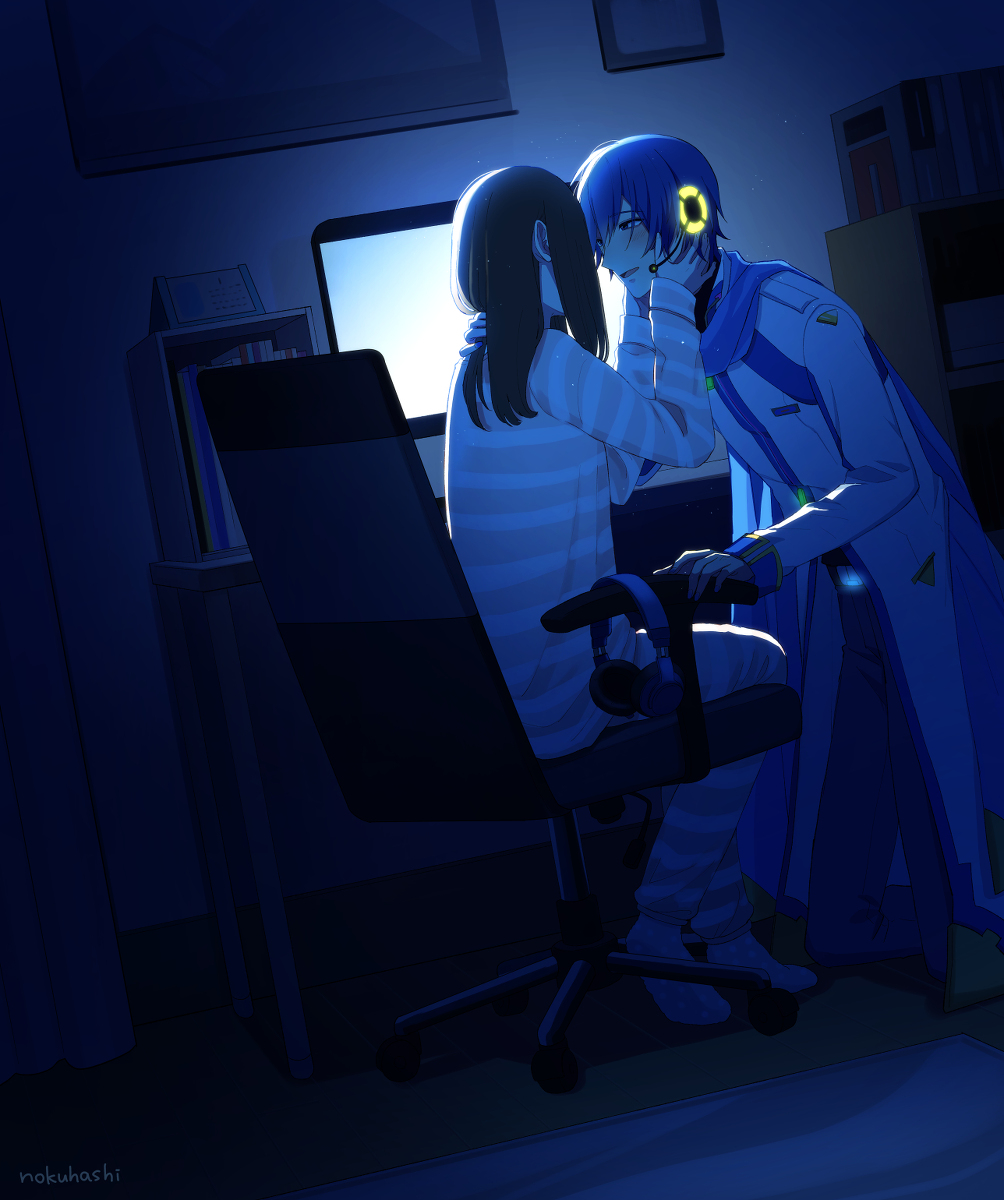This is a pixiv picture whose title is ふたりの秘密.