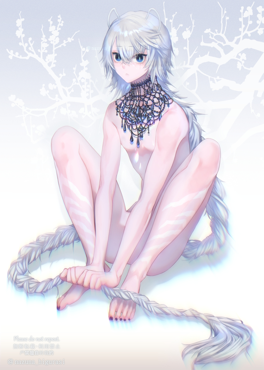 This is a pixiv picture whose title is ホワイトタイガー.