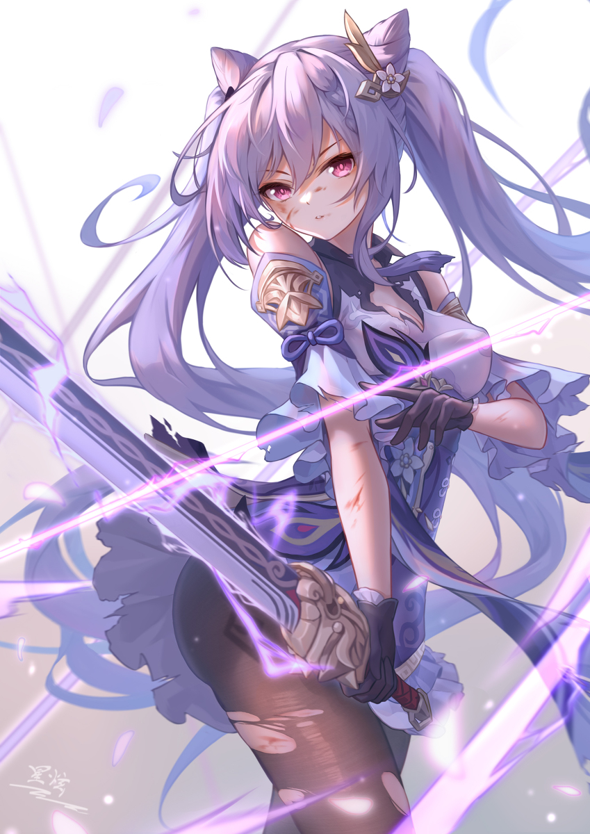 This is a pixiv picture whose title is 阿晴.