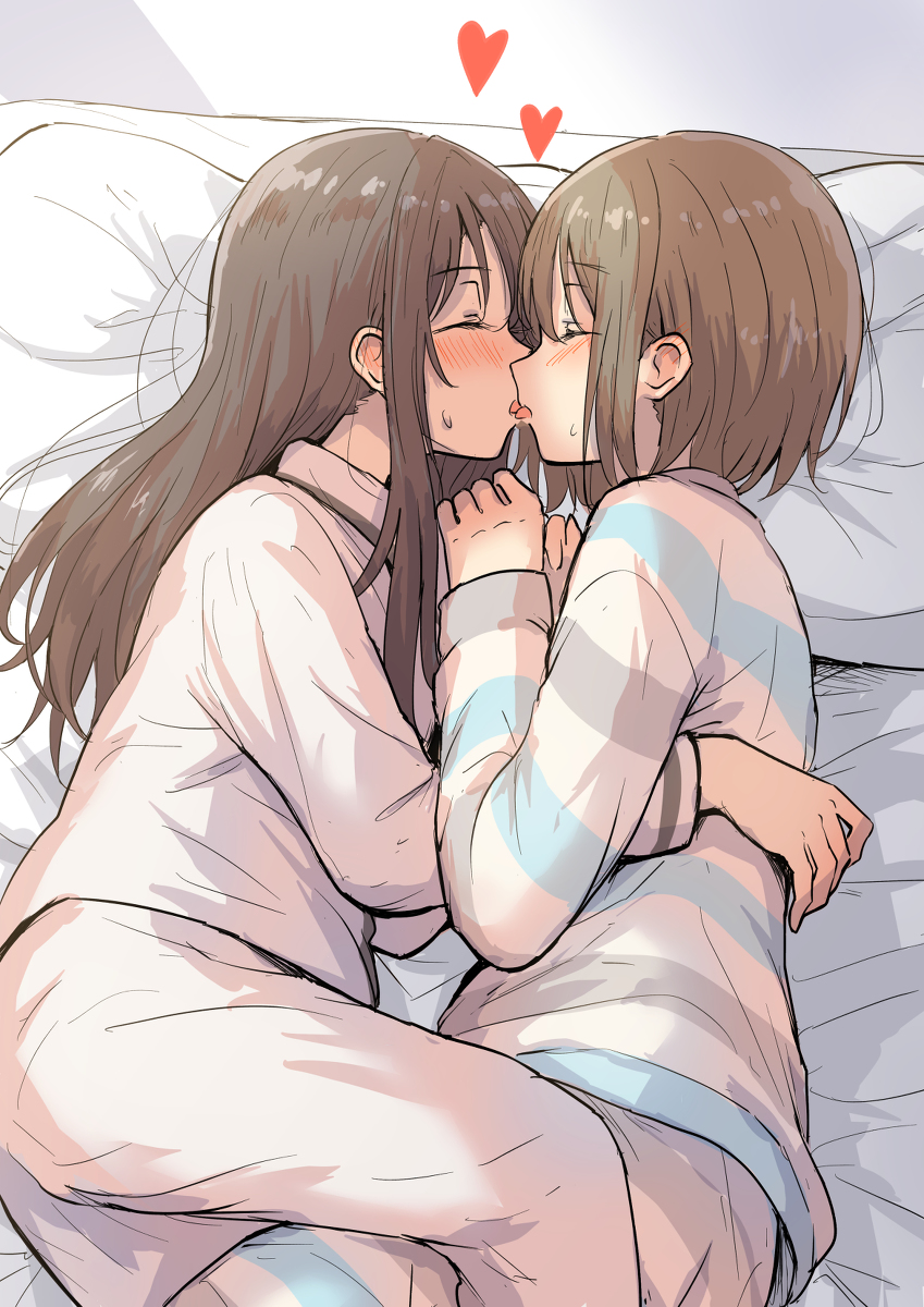 This is a pixiv picture whose title is 百合.