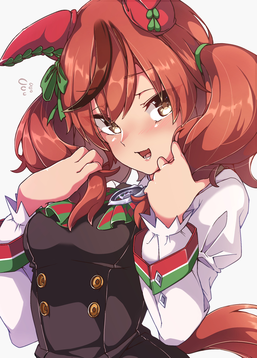 This is a pixiv picture whose title is 照れナイスネイチャさん.
