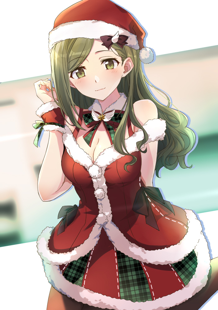 This is a pixiv picture whose title is サンタはづきさん.