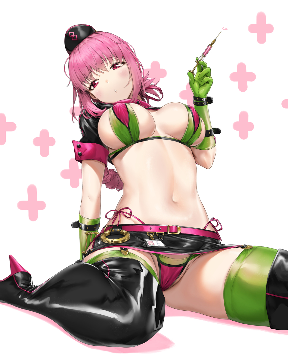 This is a pixiv picture whose title is ナイチンゲール.