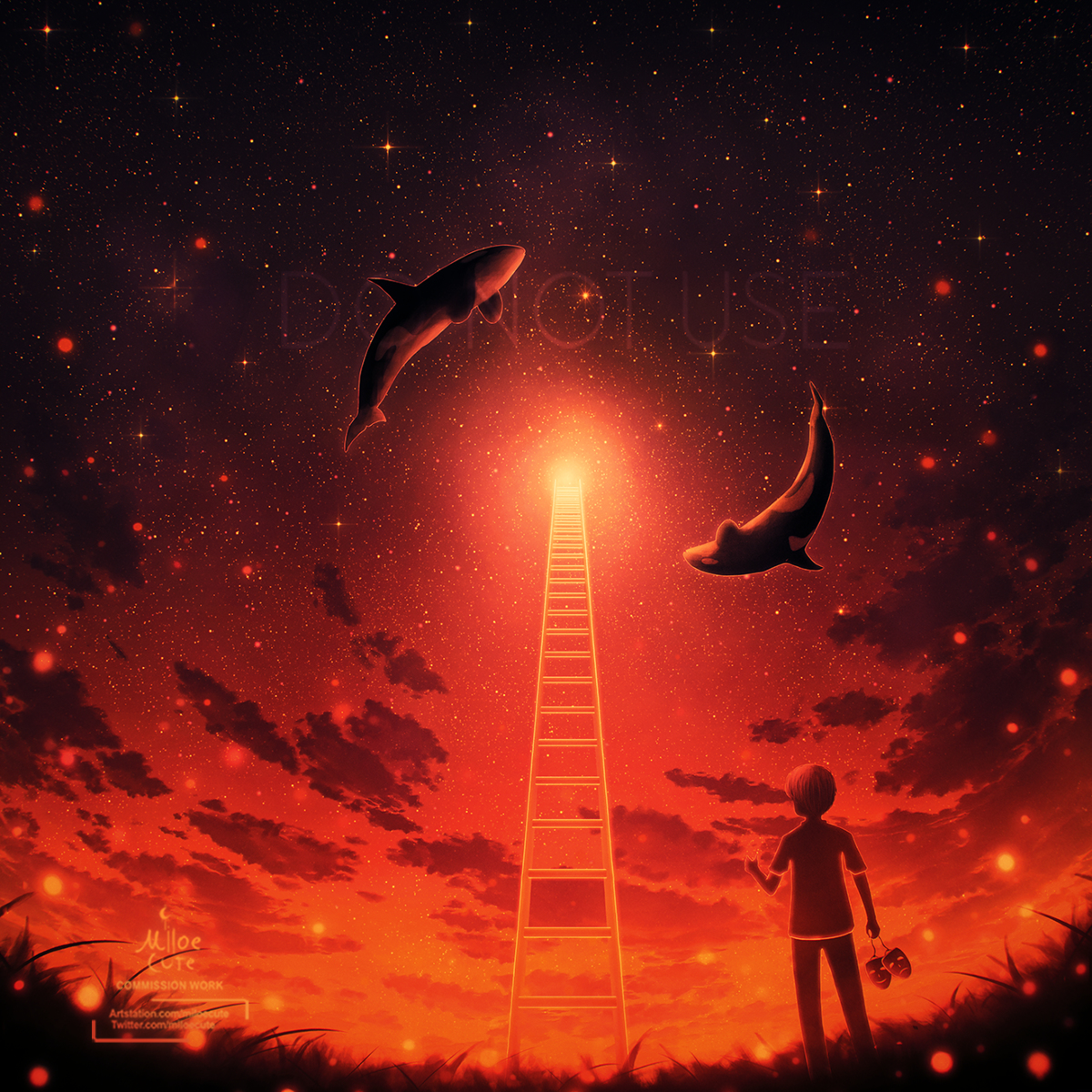 This is a pixiv picture whose title is Burning - Commission.