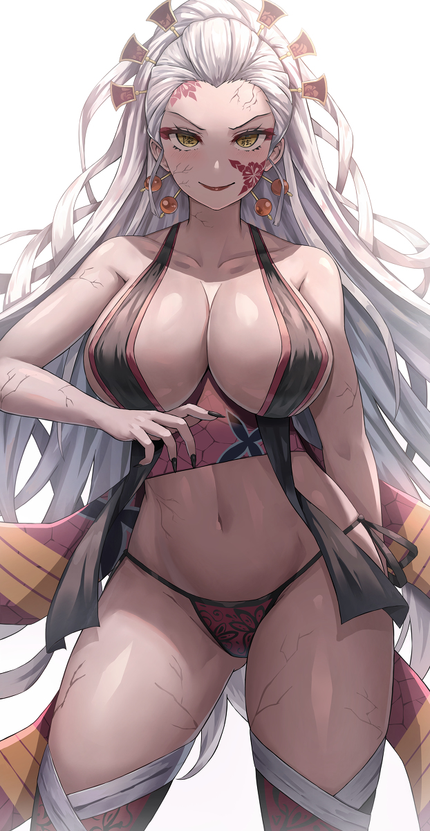 This is a pixiv picture whose title is 墮姬.