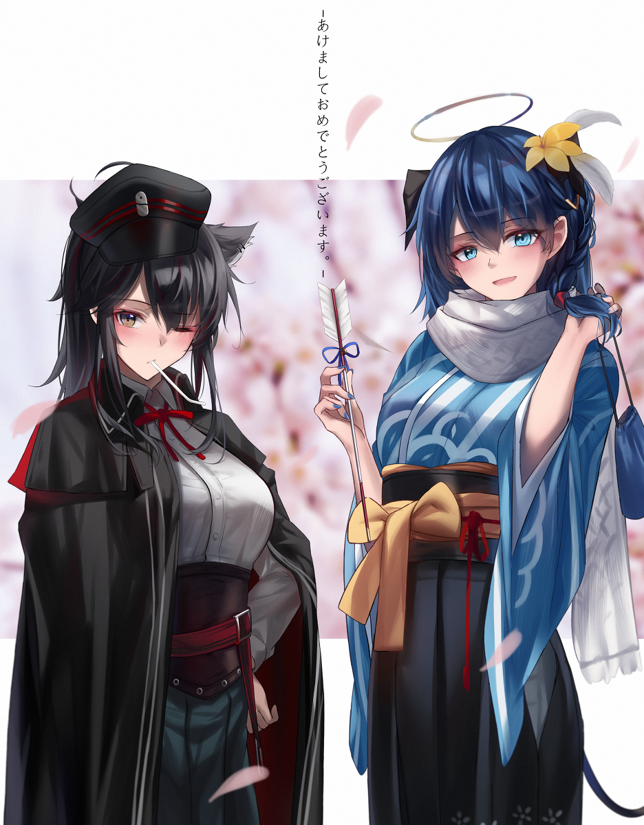 This is a pixiv picture whose title is 2022.