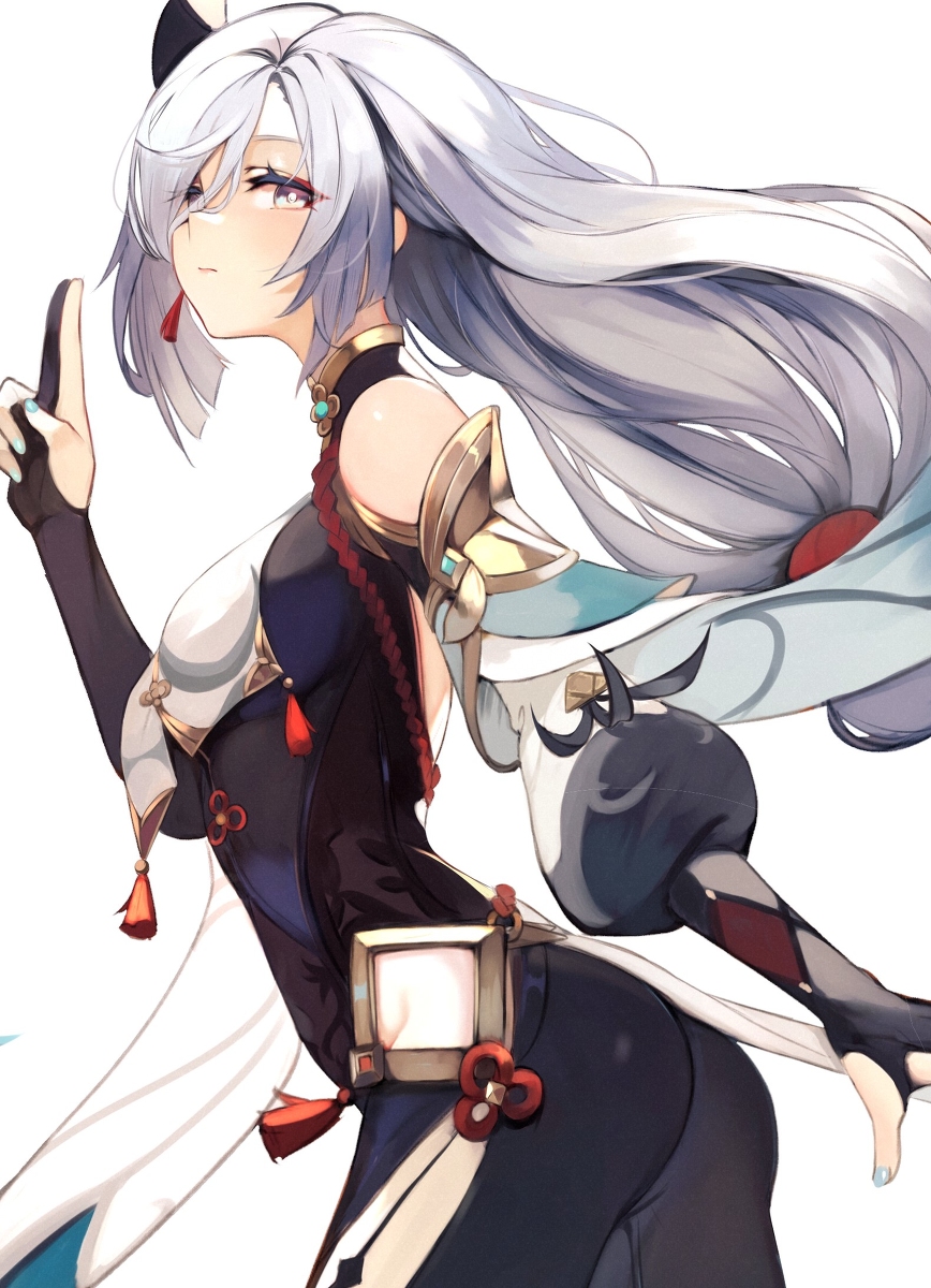 This is a pixiv picture whose title is 申鶴ねーさん.