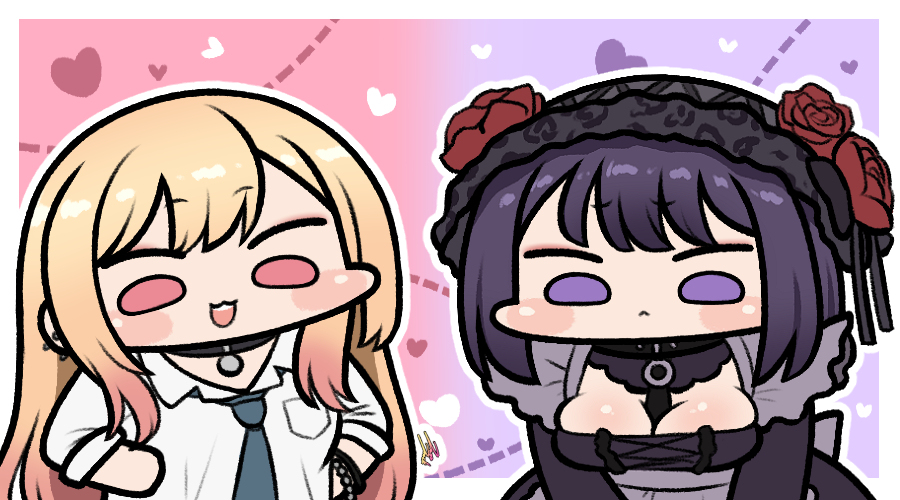 This is a pixiv picture whose title is その着せ替え人形は恋をする.