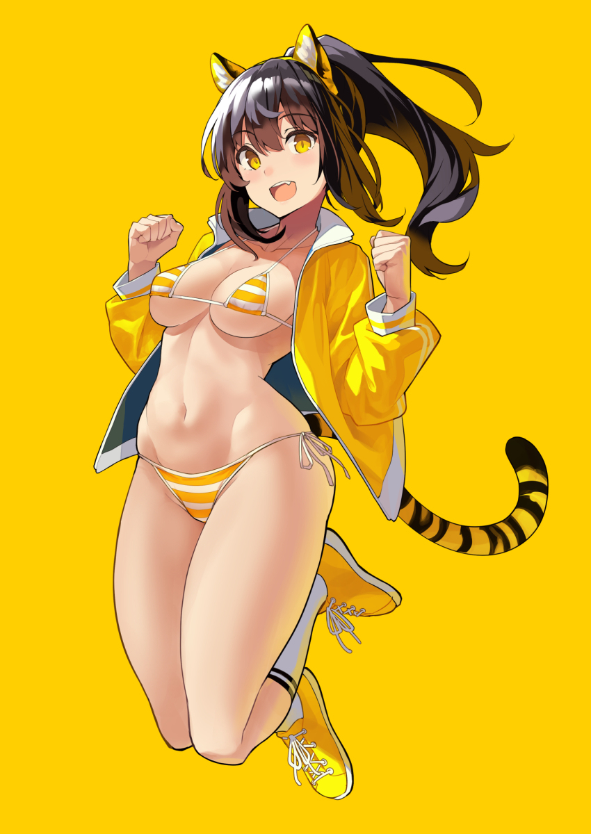 This is a pixiv picture whose title is トラ.