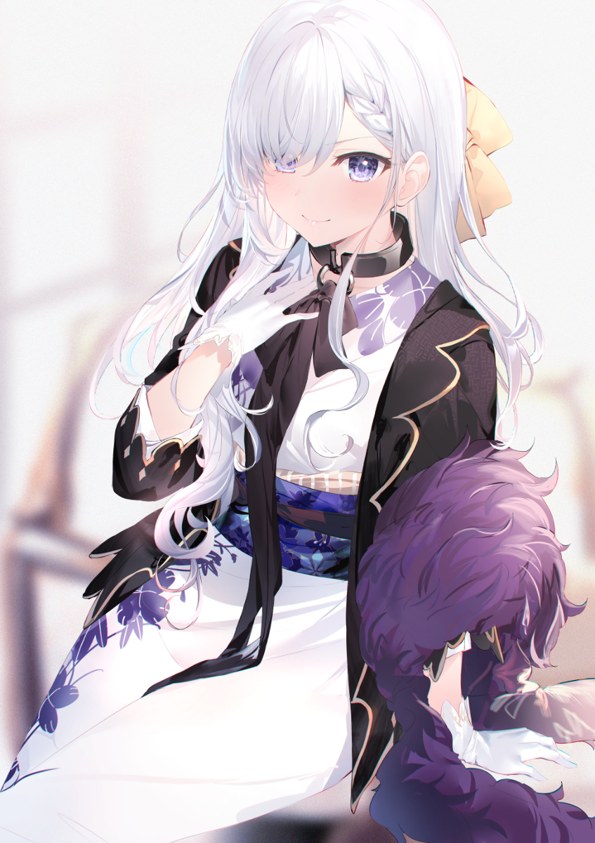 This is a pixiv picture whose title is ベルファスト.