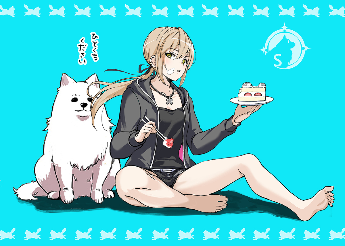 This is a pixiv picture whose title is 黒王と甘王.