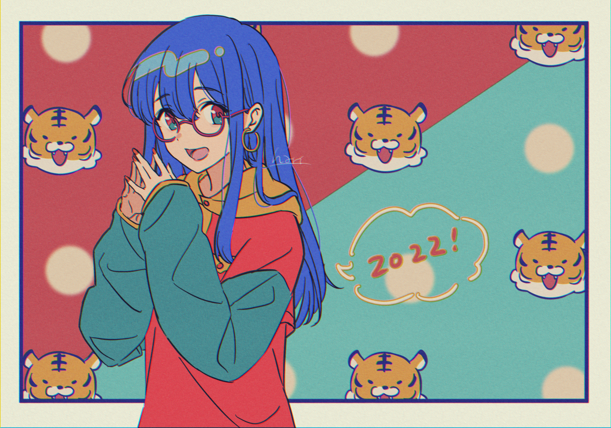 This is a pixiv picture whose title is 2022.