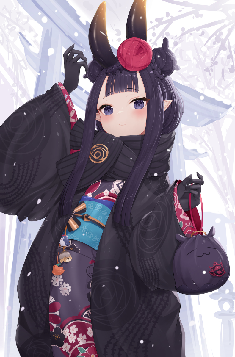 This is a pixiv picture whose title is Ninomae Ina'nis.