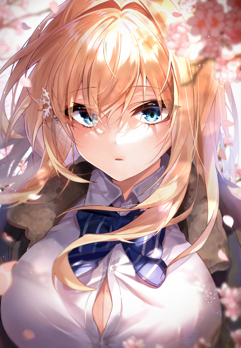 This is a pixiv picture whose title is 「始めまして...ボス。」.