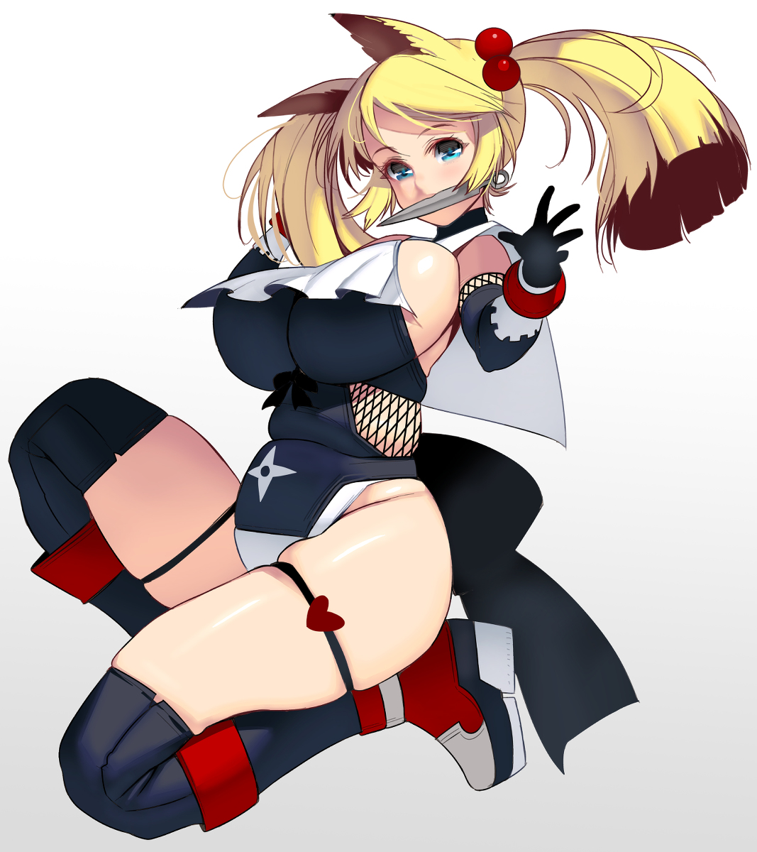 This is a pixiv picture whose title is くノ一ちゃん.