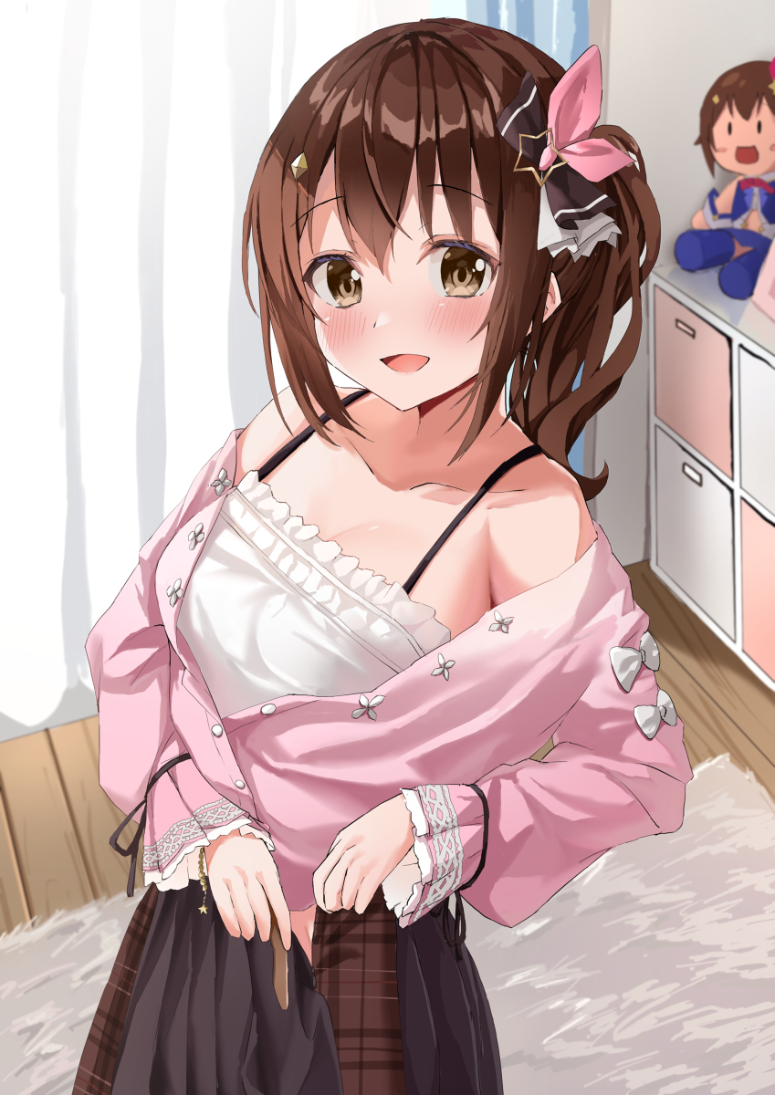 This is a pixiv picture whose title is 着替えるからちょっと待ってて.