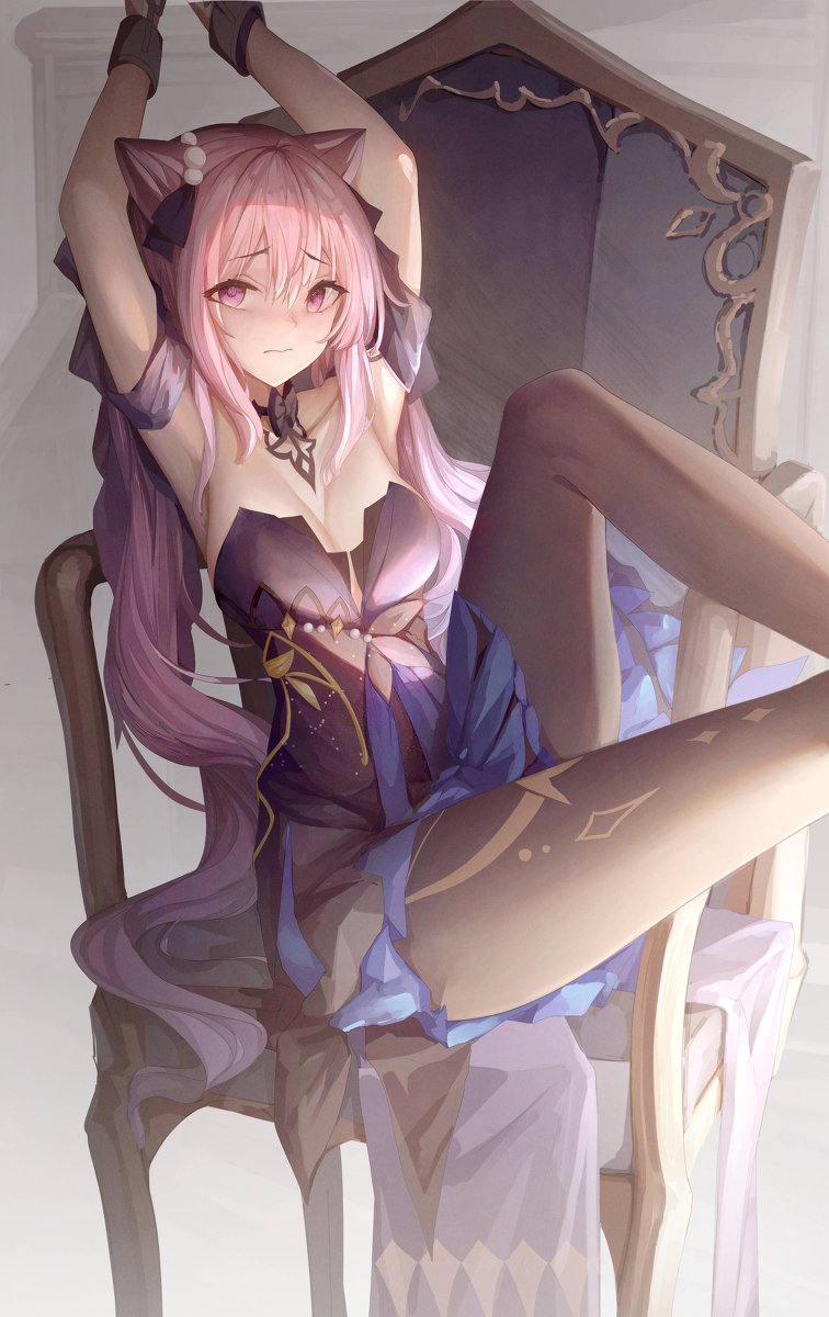 This is a pixiv picture whose title is 摸.
