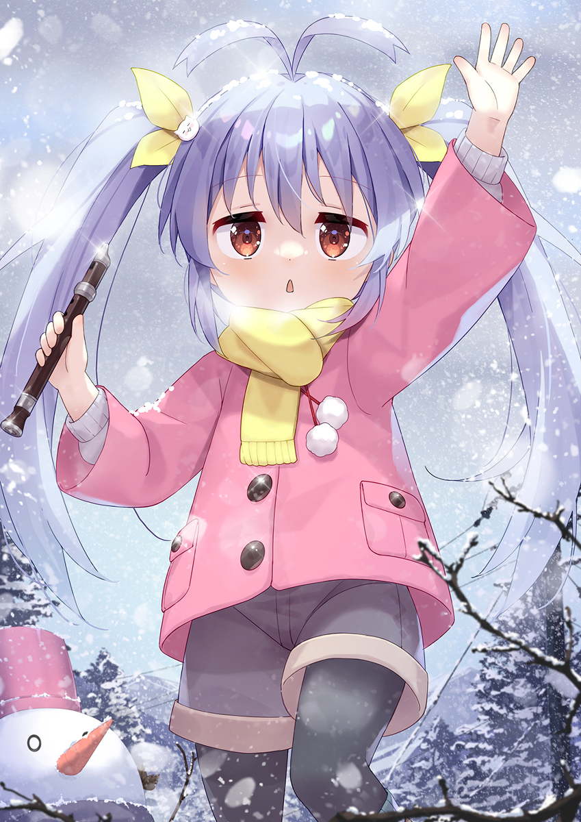 This is a pixiv picture whose title is にゃんぱすー～.