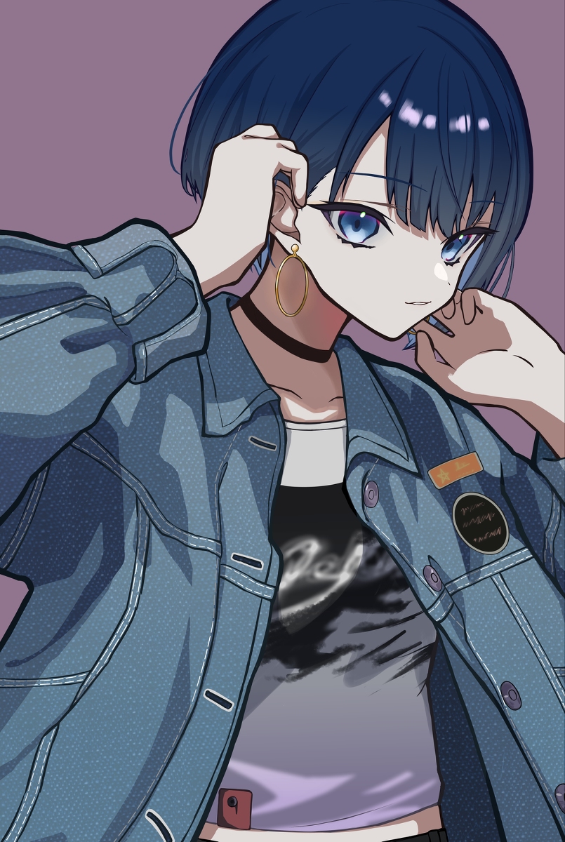 This is a pixiv picture whose title is プロセカイケ女.