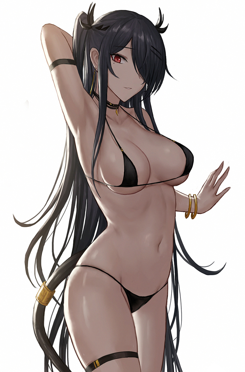 This is a pixiv picture whose title is black gold.