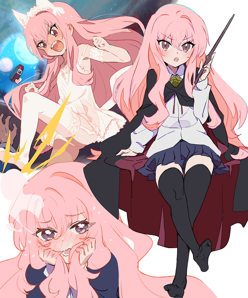 This is a pixiv picture whose title is ゼロの使い魔.