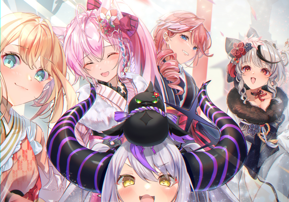 This is a pixiv picture whose title is お正月🎍.