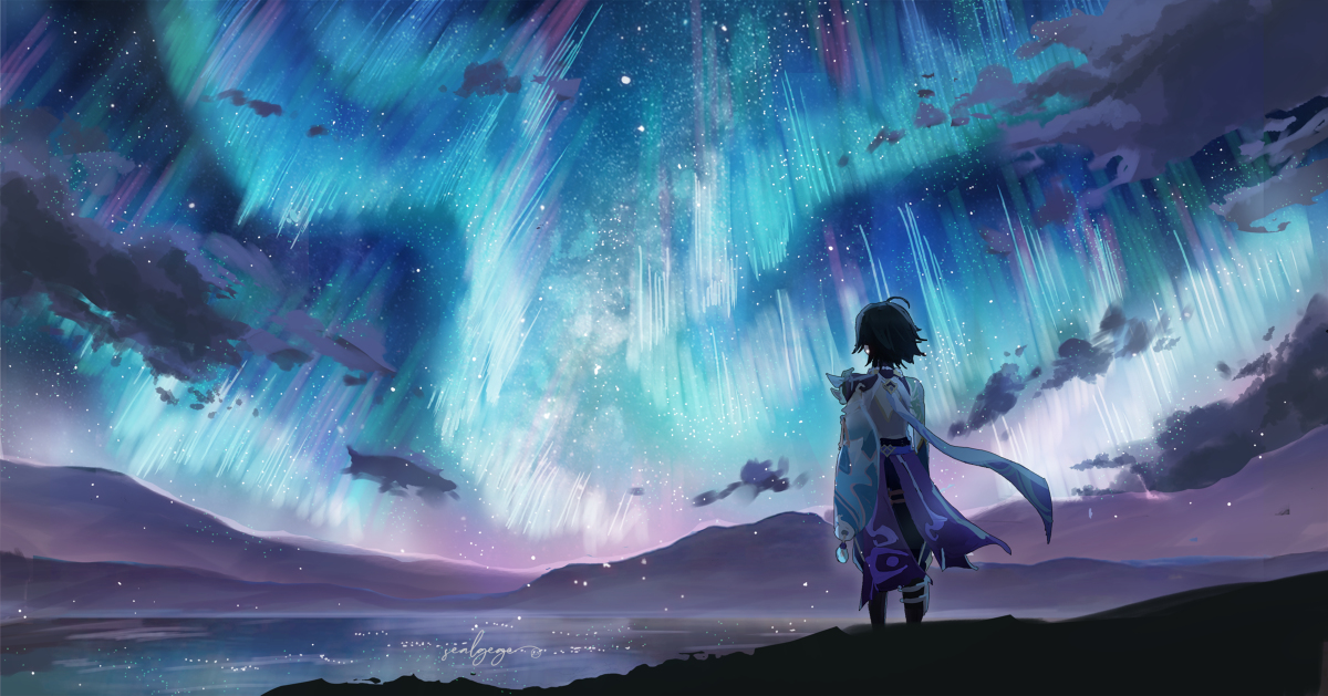 This is a pixiv picture whose title is Xiao.