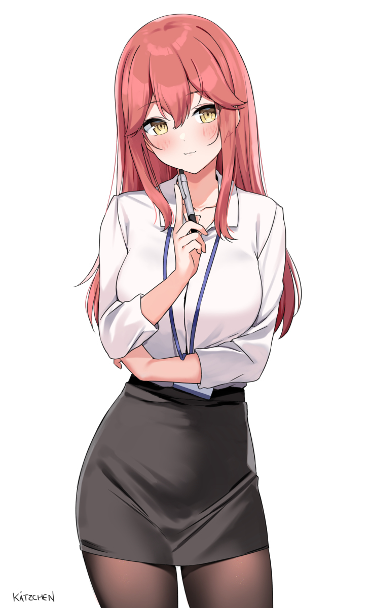 This is a pixiv picture whose title is OL Liliya.