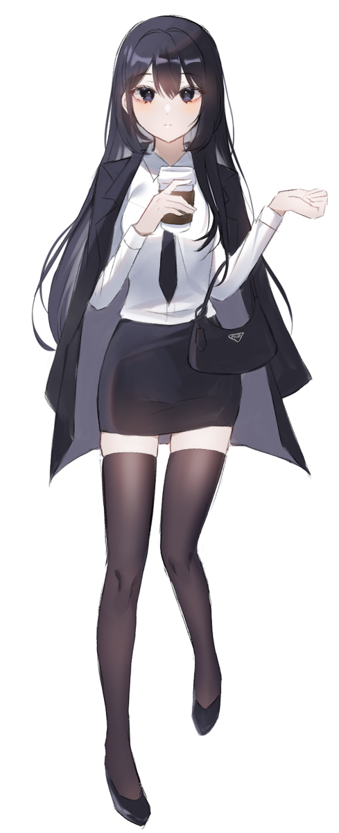 This is a pixiv picture whose title is 🖤.