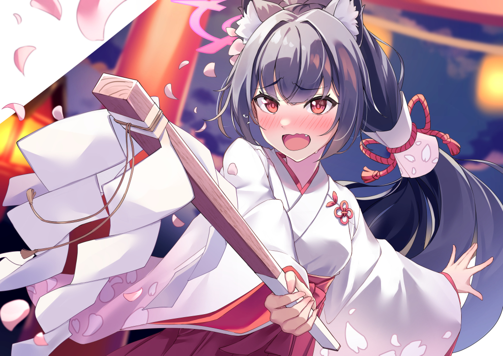 This is a pixiv picture whose title is あ、悪霊退散ー！///.