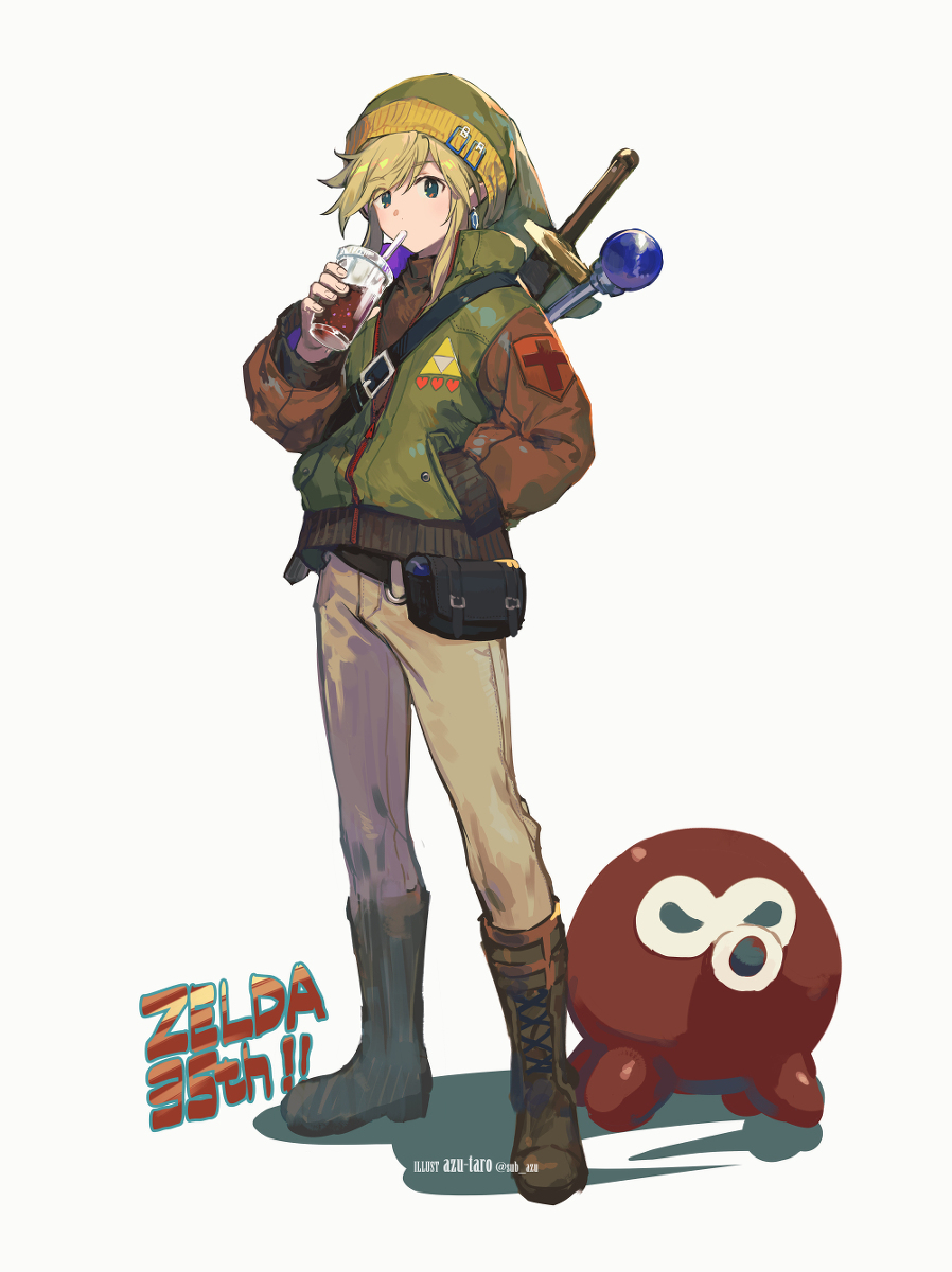 This is a pixiv picture whose title is ゼルダの伝説.