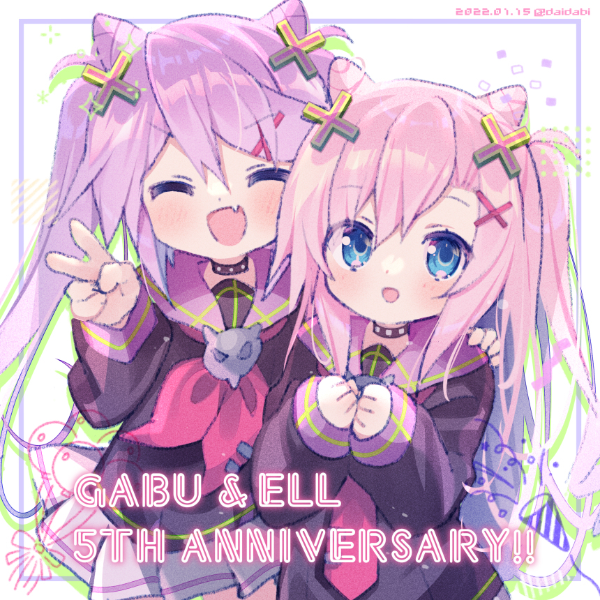 This is a pixiv picture whose title is GABU&ELL 5th!!.