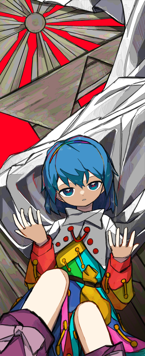 This is a pixiv picture whose title is あの賑やかな市場は今どこに.