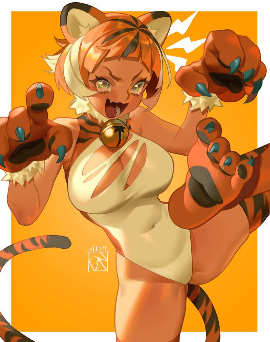 This is a pixiv picture whose title is Year of the Tiger.