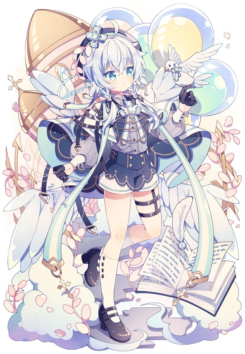 This is a pixiv picture whose title is ໒꒱.