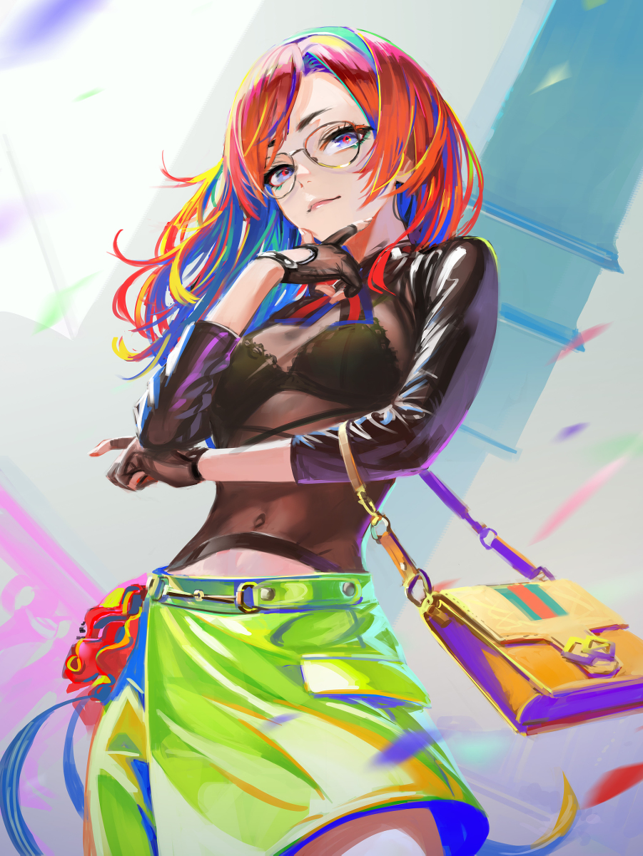This is a pixiv picture whose title is Freaky Eyes.