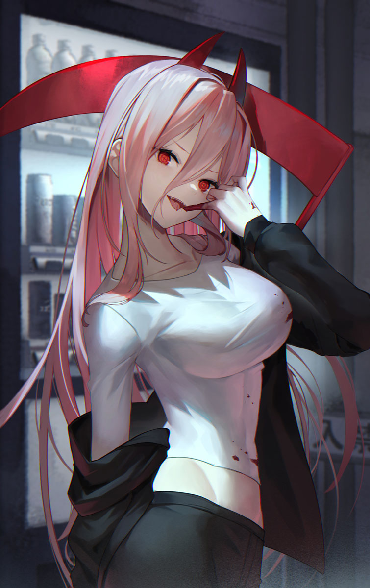 This is a pixiv picture whose title is パワー.