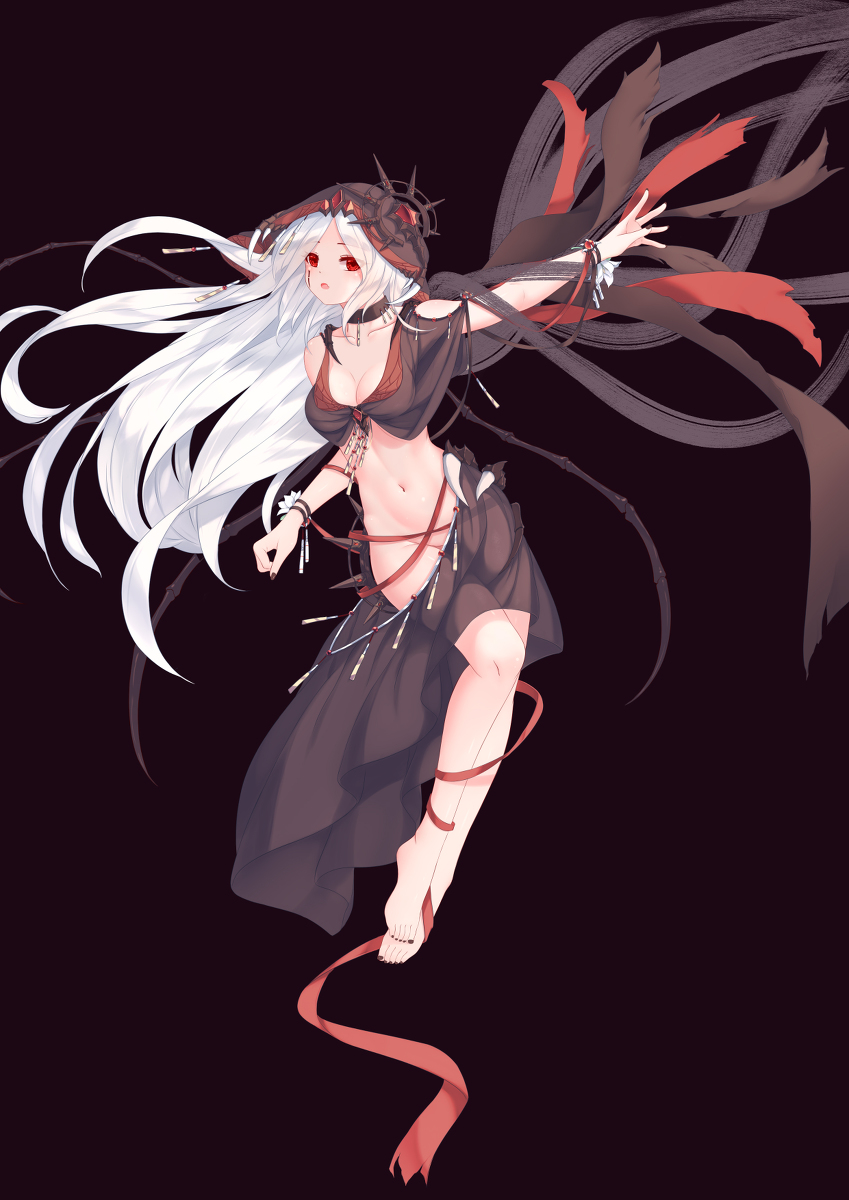 This is a pixiv picture whose title is 浊 基本立绘.