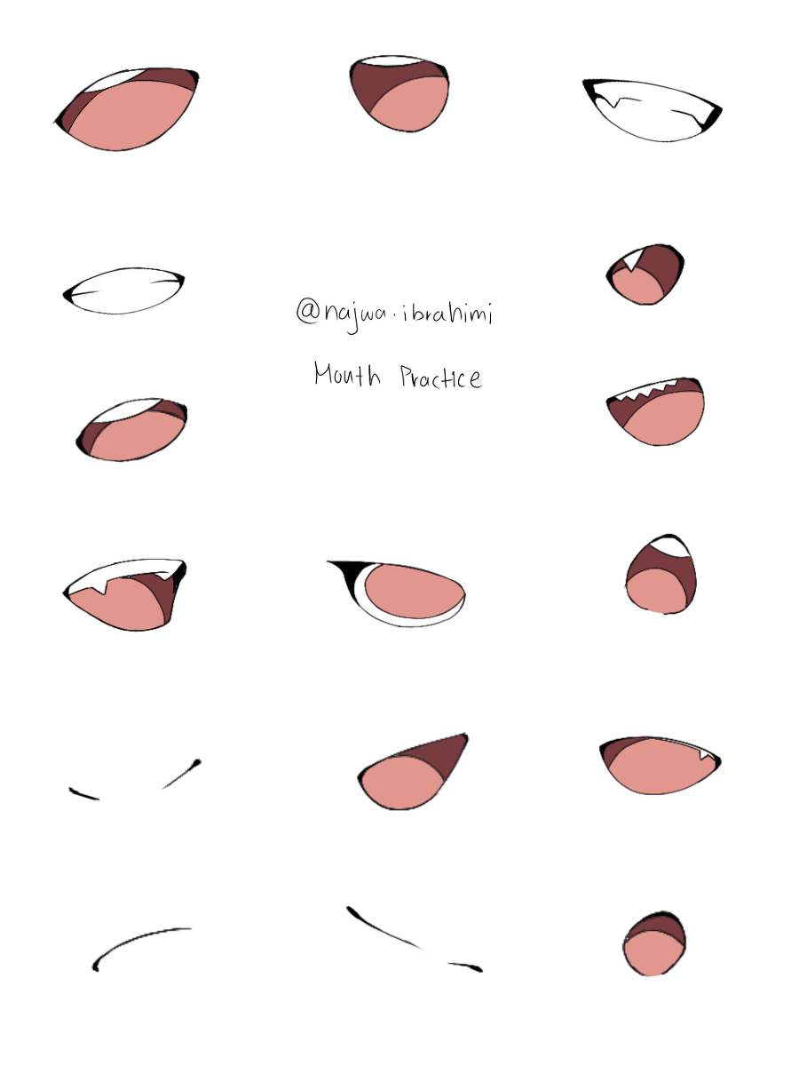 This is a pixiv picture whose title is Anime Studies + Tutorials.