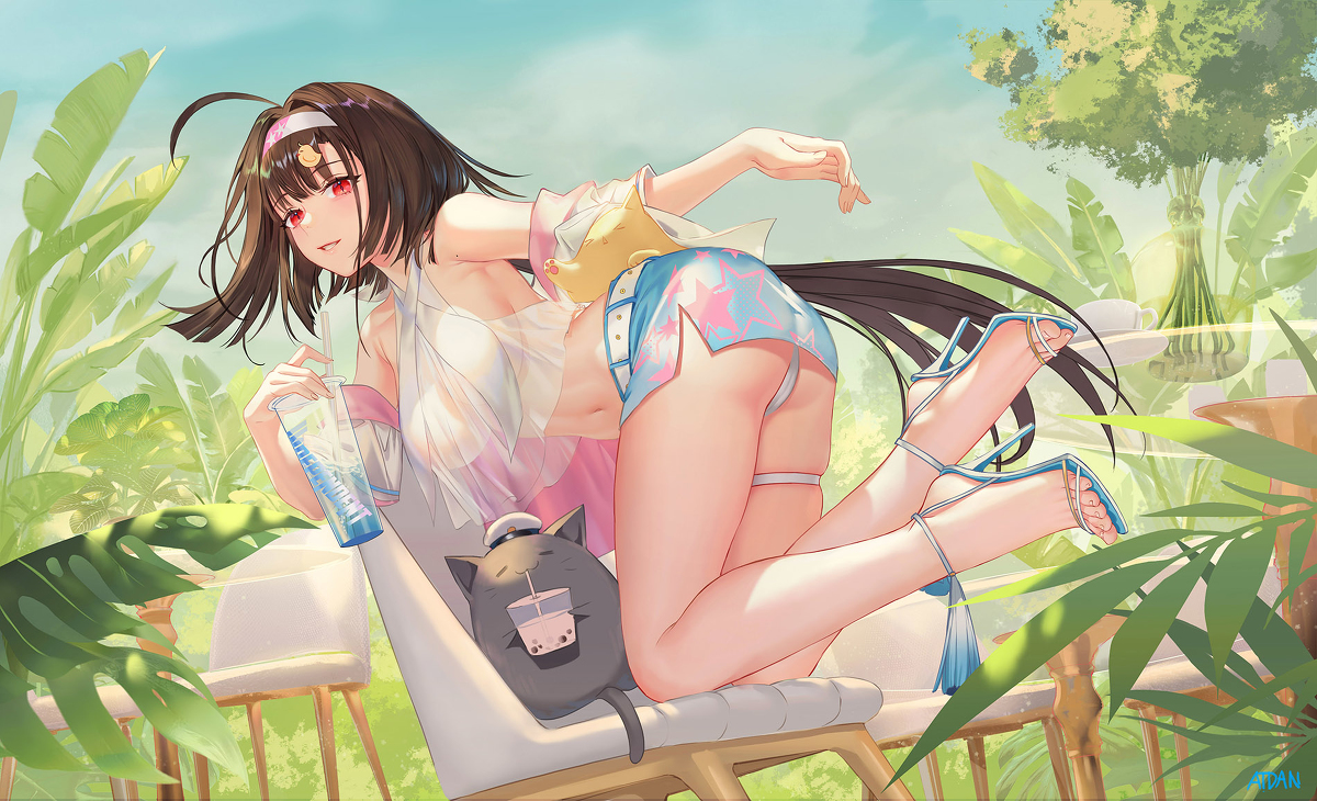 This is a pixiv picture whose title is Tea Time.