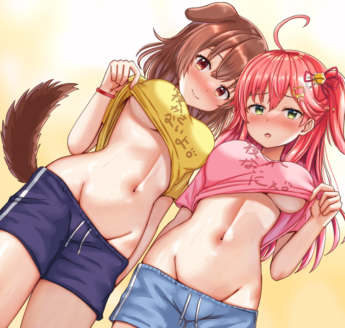 This is a pixiv picture whose title is みっころね！！.