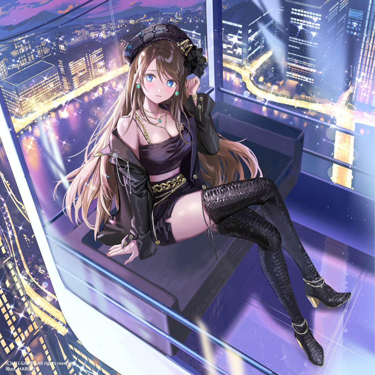 This is a pixiv picture whose title is 『ラファームの少女』 ママ・コタ.