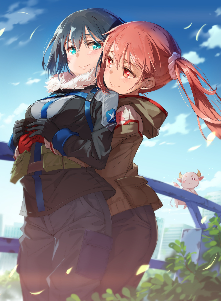 This is a pixiv picture whose title is ゆうみも＋14.