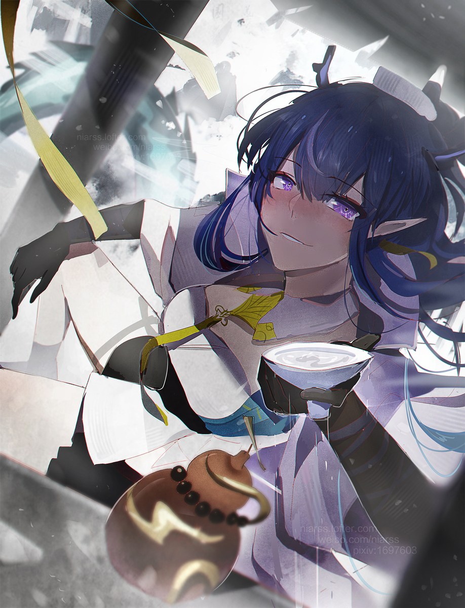 This is a pixiv picture whose title is 🍶.