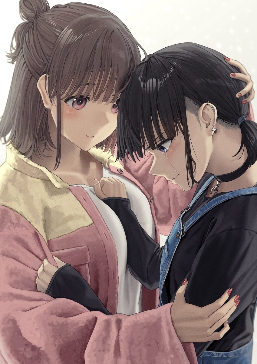 This is a pixiv picture whose title is embrace.