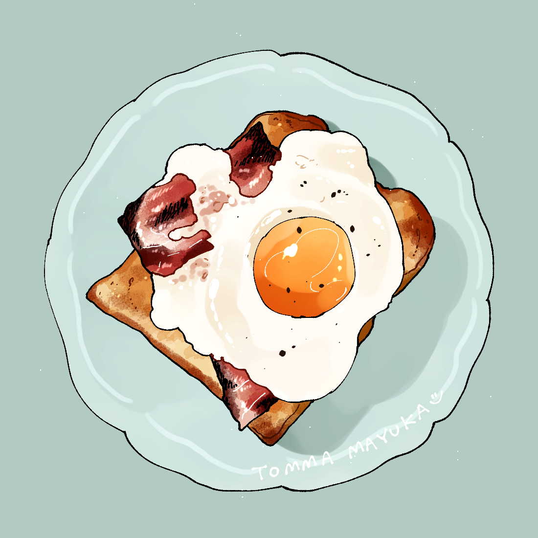 This is a pixiv picture whose title is 《Toast》グループ展のお知らせ.