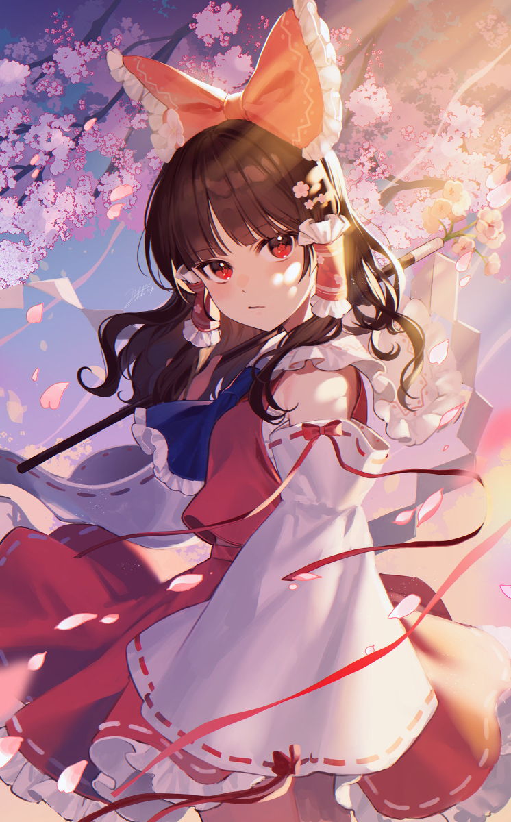This is a pixiv picture whose title is 🌸.